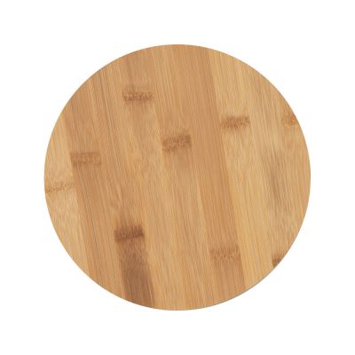 Салатник Bowl с бамбуковой крышкой, бежевый-5