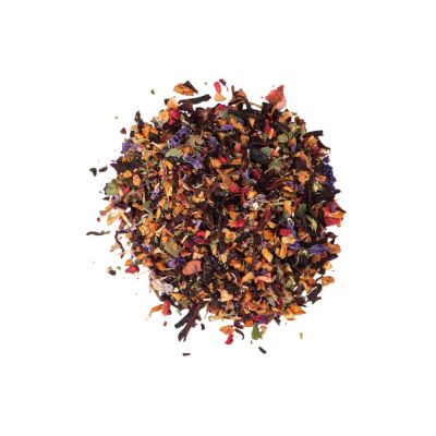 Чай ягодно-травяной, серия Bouquet, ягодный пирог, стеклянная банка-6