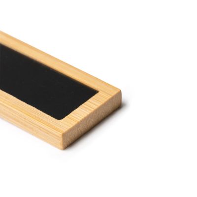 Брелок KRAUS из натурального дерева и стали KRAUS, прямоугольный-2