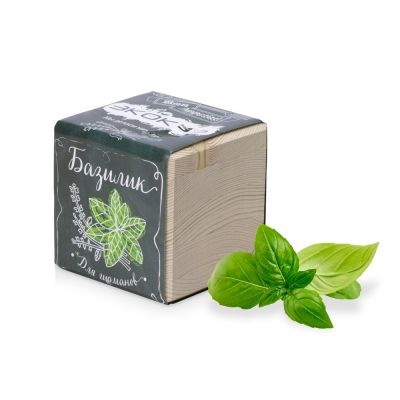 Набор для выращивания Экокуб Classic Базилик-0