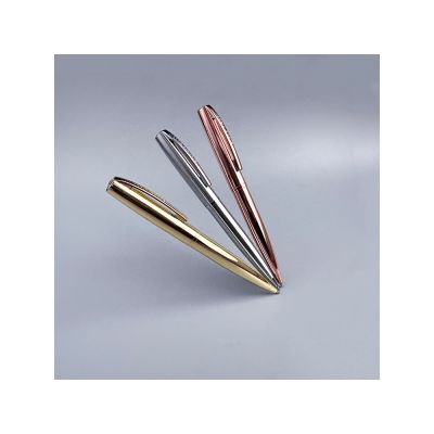 Ручка металлическая шариковая Sienna, золотистый-6