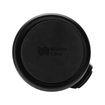 Вакуумная термокружка с кнопкой Upgrade, Waterline, тубус, черный-7