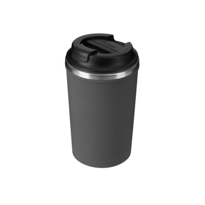 Герметичная термокружка на присоске Kick, 350 мл, серый-1