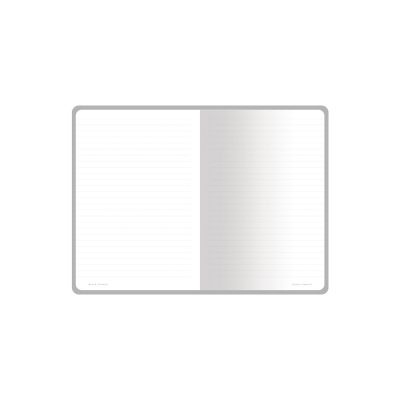 Тетрадь с каменной бумагой А5 Carrara 40 л., линейка, синий-5