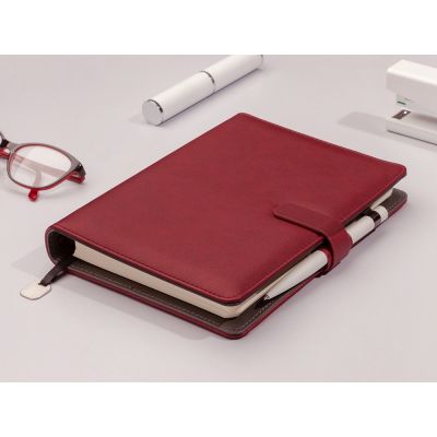 Ежедневник недатированный В5 Toscana, бордовый-5