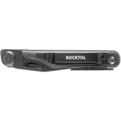 Нож-мультитул Rocktol 12 в 1, кожаный чехол, черный-2
