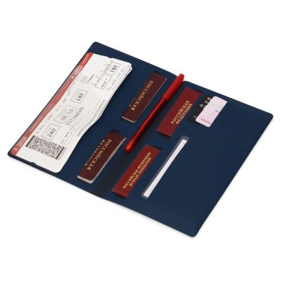 Семейный органайзер для путешествия Favor, темно-синий/темно-серый-1