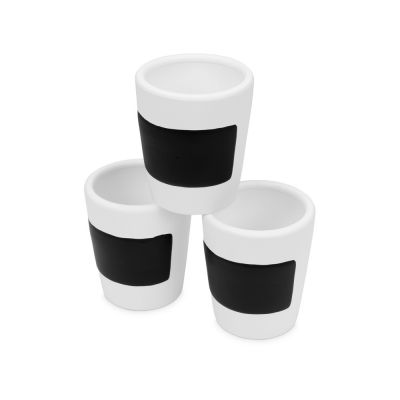 Набор горшочков для растений Chalk pots, 3шт-0