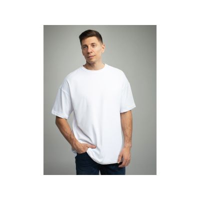 Футболка Futbitex EvolutionОверсайз (52(XL), Белый)-0