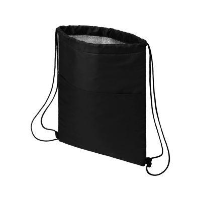 Сумка-холодильник Oriole на шнуровке на 12 банок, черный-4