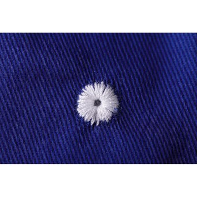 Панама с контрастной окантовкой , классический синий/белый-3