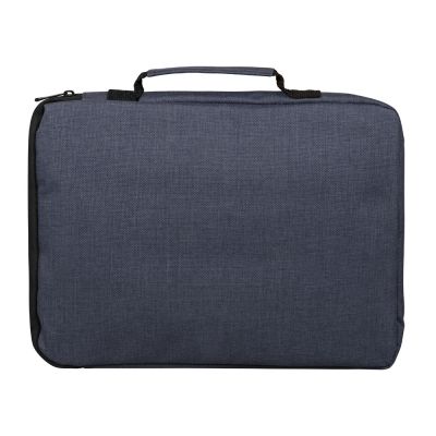 Сумка для ноутбука 13'' Flank с боковой молнией, синий-4
