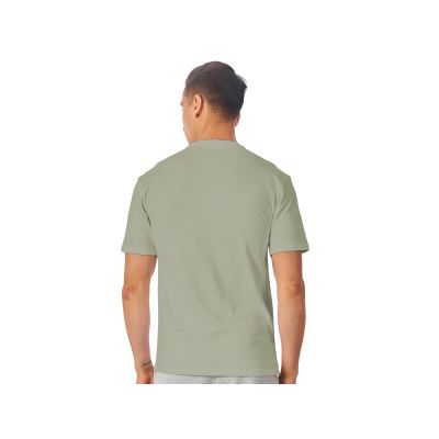 Футболка из френч терри Warsaw унисекс 220гр, оливковый-4