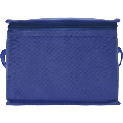 Сумка-холодильник Reviver из нетканого переработанного материала RPET, синий-4