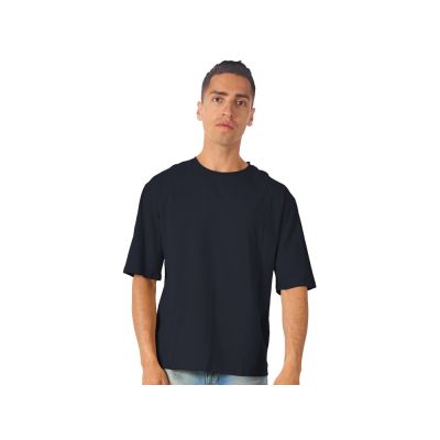 Футболка оверсайз Liyon унисекс, темно-синий-1