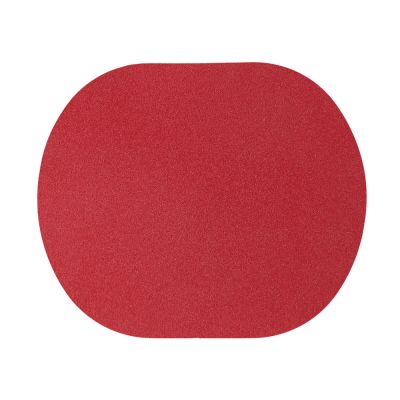 ПАТЧ ОВАЛ nubuk (красный) 6,0 х 5,0 см-0
