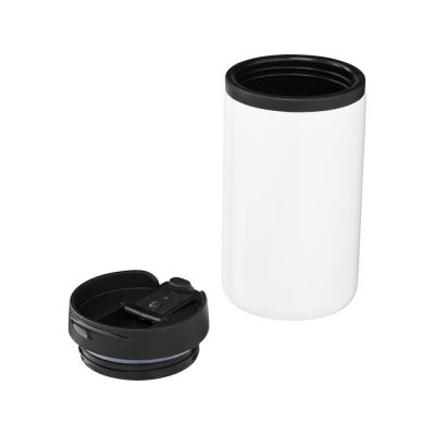 Термостакан Mojave из переработанной нержавеющей стали, сертифицированной по стандарту RCS, объемом 300 мл - Белый-2