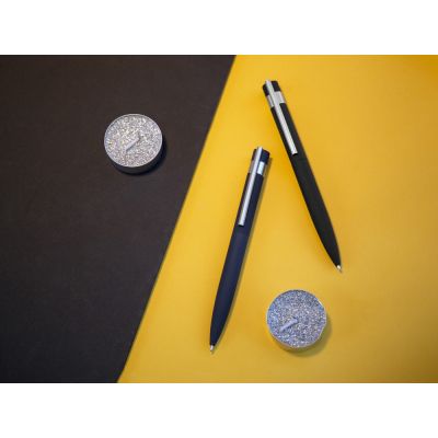 Шариковая металлическая ручка Matteo, черный-6