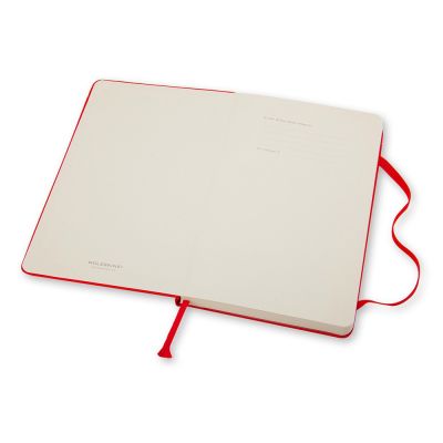 Записная книжка Moleskine Classic (в линейку) в твердой обложке, Pocket (9x14см), красный-1