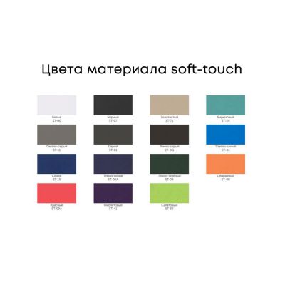 Обложка для паспорта базовая с возможностью полноцветной УФ-печати, софт-тач-1