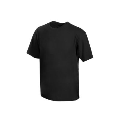 Футболка из джерси с протяжками Portofino унисекс, черный-6