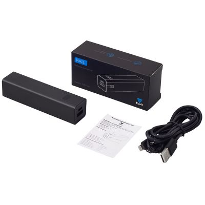 Внешний аккумулятор Rail, 5000 mAh, черный-7