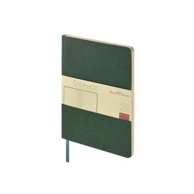 Блокнот А5 Megapolis Flex Loft, зеленый-0