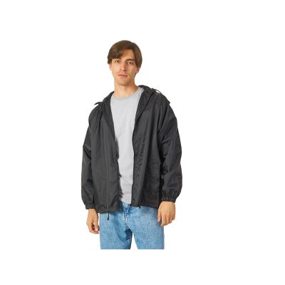 Ветровка Promo мужская с чехлом, черный-1