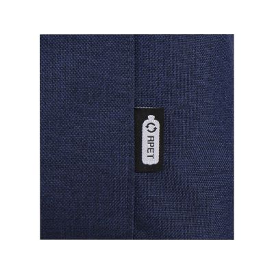 Tundra сумка-холодильник из переработанного РЕТ-пластика, сертиф. согласно GRS - Heather navy-4