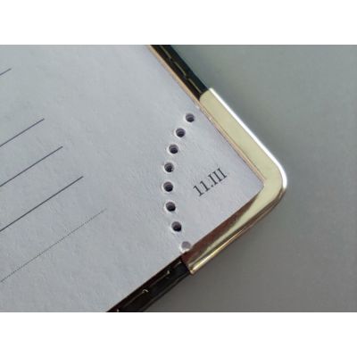 Ежедневник А5 полудатированный Boss, черный-6