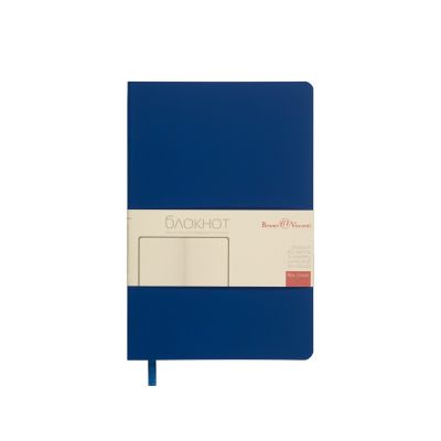Блокнот А5 Megapolis Flex Velvet, синий-2