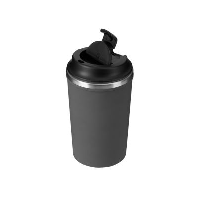 Герметичная термокружка на присоске Kick, 350 мл, серый-2