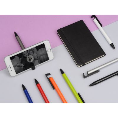 Ручка-подставка шариковая Кипер Металл, черный-4