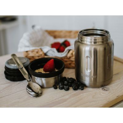 Термос для еды, вакуумный, бытовой, тм bobber. Объем 0.7 литра. Артикул Jerrycan-700 Matte-8