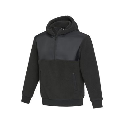 Evans трикотажная толстовка из искусственного меха унисекс - сплошной черный-0