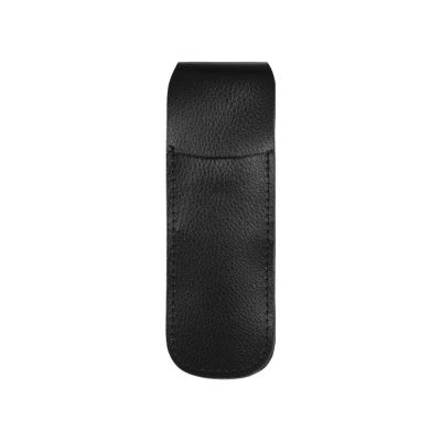 Футляр для штопора Leather Case из натуральной кожи, черный-1