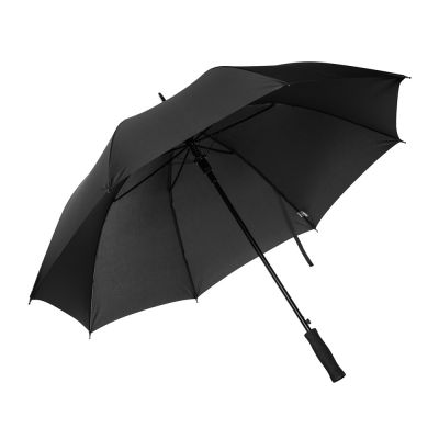 Зонт-трость 2382 Giant с большим куполом, полуавтомат, черный-1
