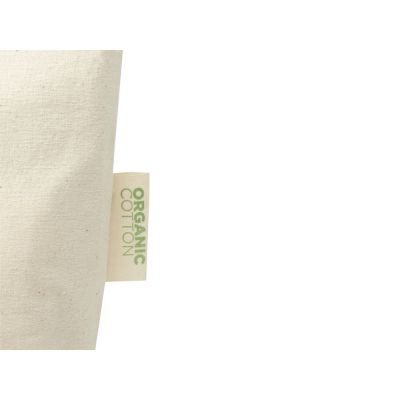 Orissa большая сумка для аксессуаров из органического материала GOTS, 180 г/м², 3 л - Натуральный-4