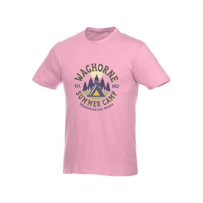 Мужская футболка Heros с коротким рукавом, светло-розовый-4