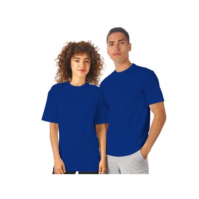 Футболка из френч терри Warsaw унисекс 220гр, кл. синий-0