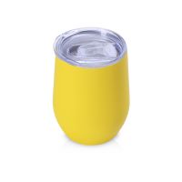 Термокружка Vacuum mug C1, soft touch, 370мл, желтый