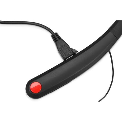 Беспроводные наушники с микрофоном Soundway, черный/красный-1