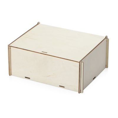 Елочная гирлянда с лампочками Новогодняя цветная + деревянная коробка с наполнителем-стружкой Ларь-2