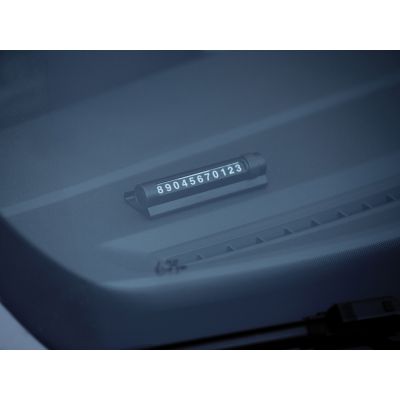 Парковочная табличка Frontpark, черный-16