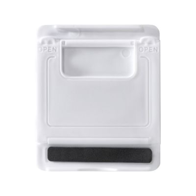 Подставка под смартфон с регулировкой угла наклона Lever, белый-2