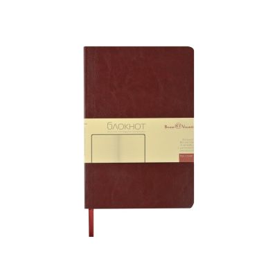 Блокнот А5 Megapolis Flex Nebraska, бордовый-2