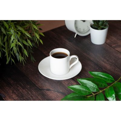 Кофейная пара прямой формы Espresso, 100мл, белый-6