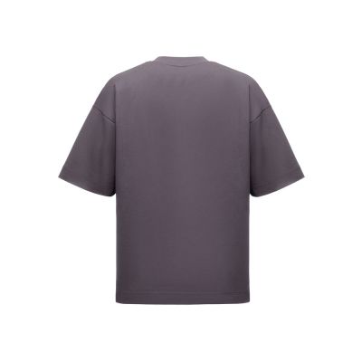 Футболка оверсайз Beta.01 унисекс, темно-серый-1