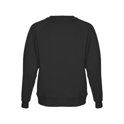 Свитшот оверсайз с рукавом реглан Belgrade, унисекс, черный-2