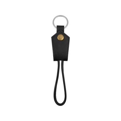 Кабель-брелок USB-MicroUSB Pelle, черный-4